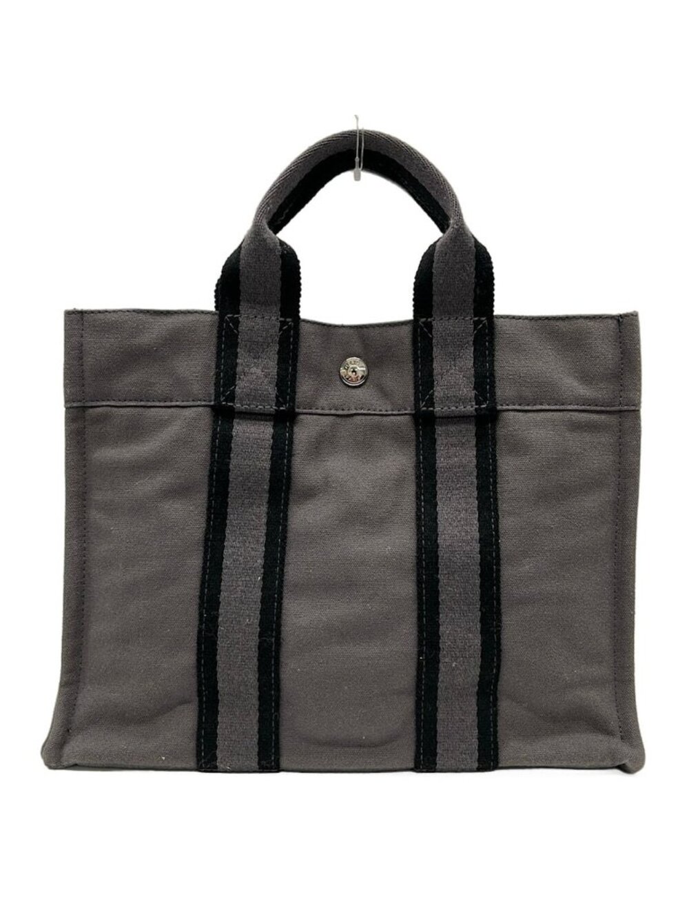 Hermes Tote Bag Fourre Tout PM Dark Gray Black